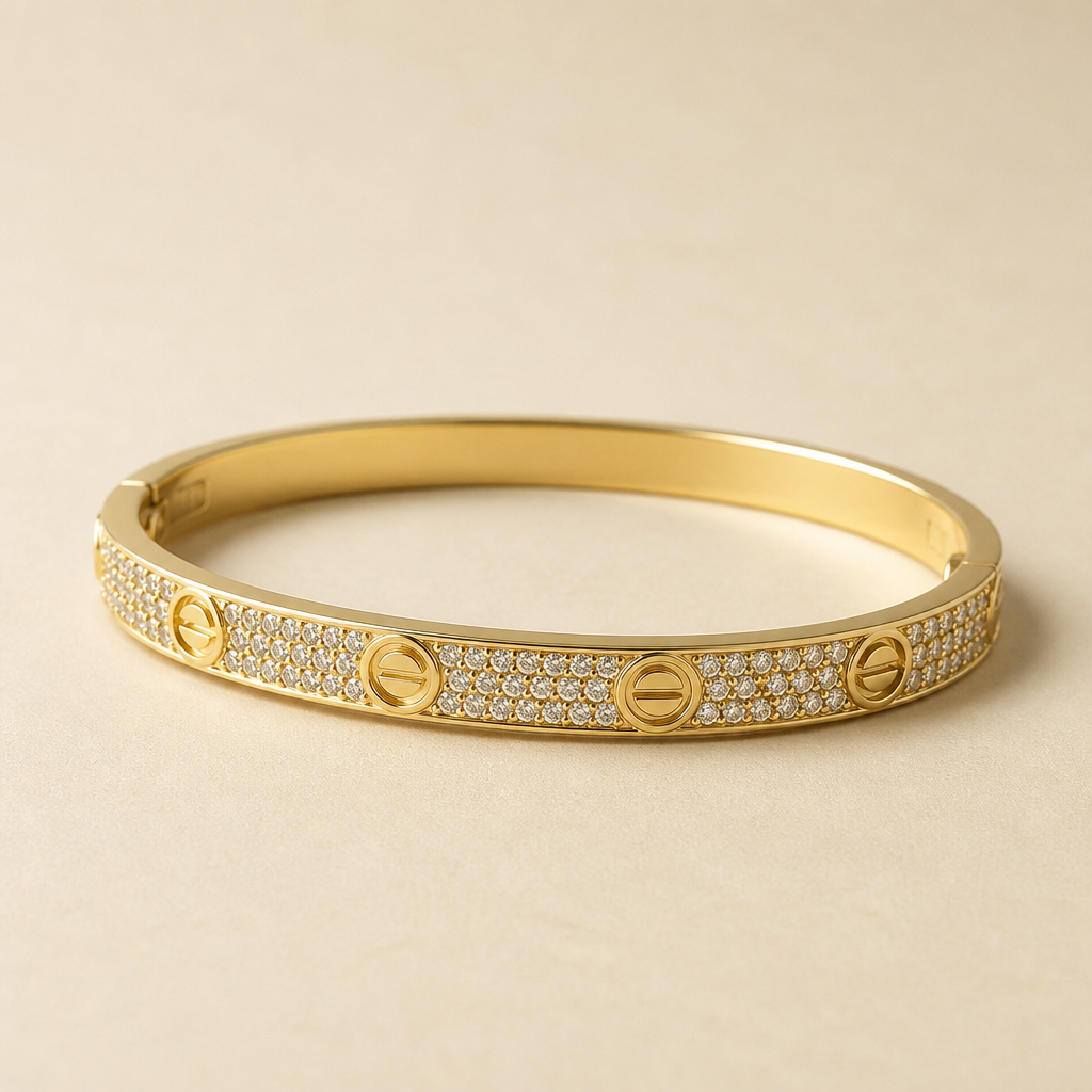 Brazalete con circonias