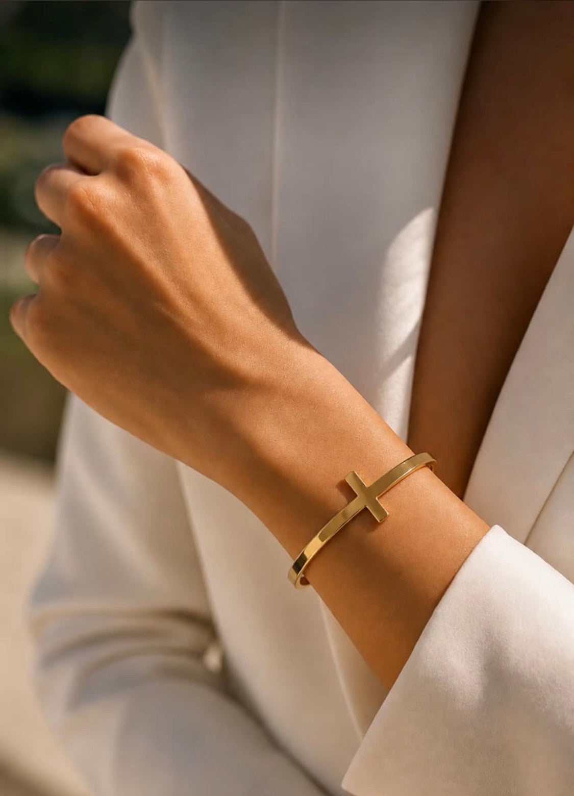 Pulsera cruz