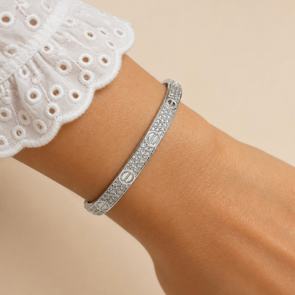 Pulsera con circonias