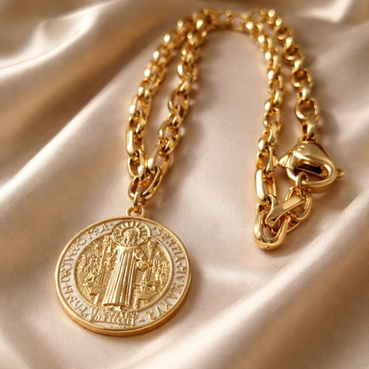 Cadena con Medalla de San Benito