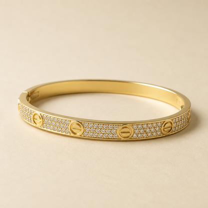 Brazalete con circonias