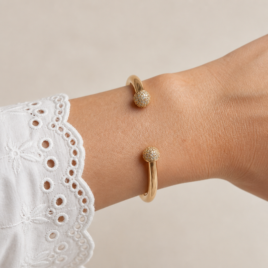 Brazalete con circonias