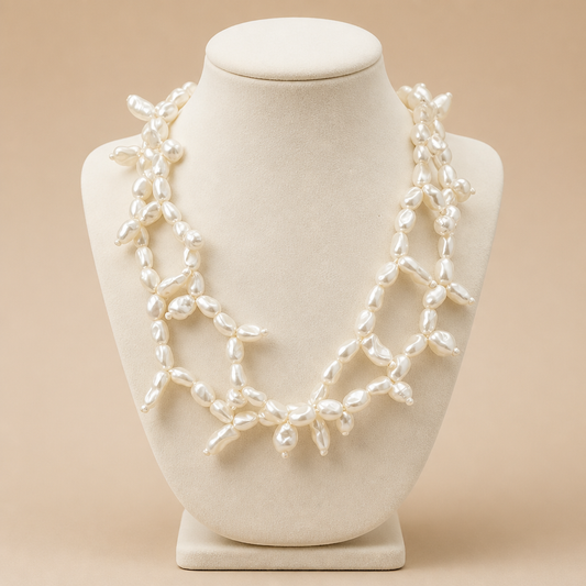 Collar de Perlas doble