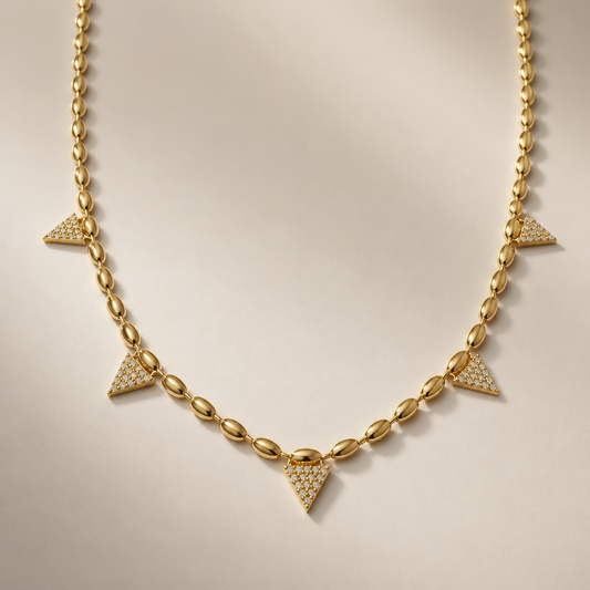 Collar triángulos