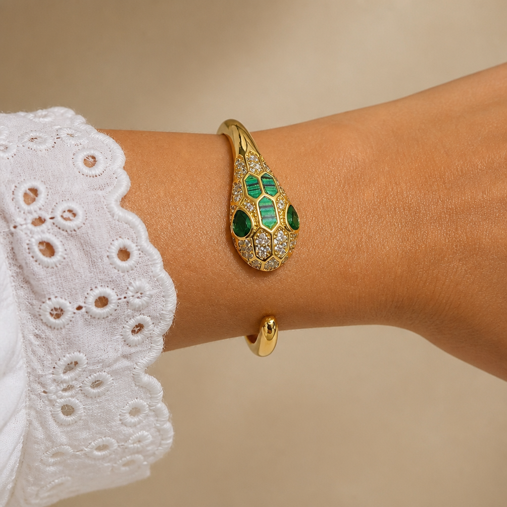 Brazalete con circonias