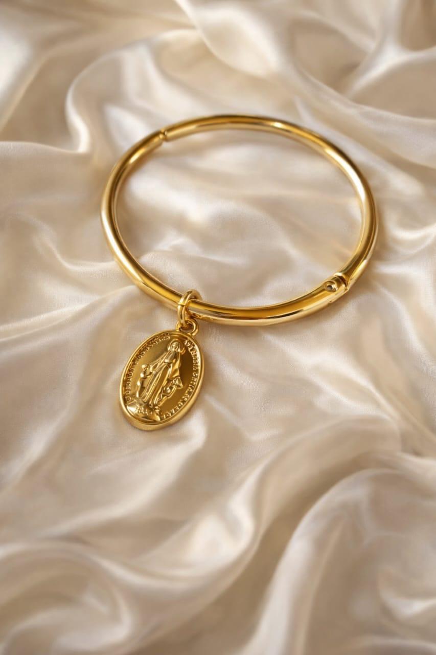 Pulsera con Medalla de la Virgen Milagrosa