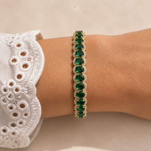 Brazalete de circonias