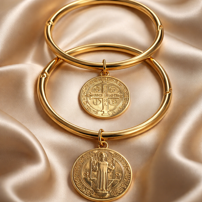 Pulsera con Medalla de San Benito