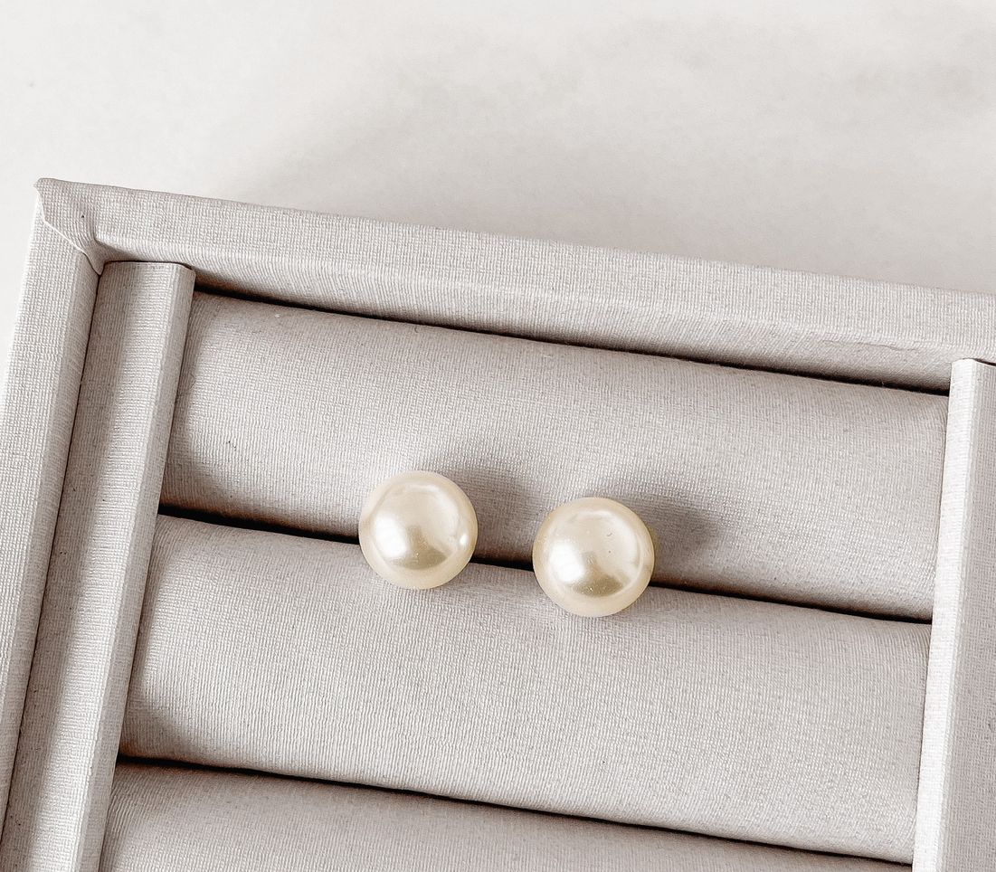 Caravanas de Perlas de Rio engarzadas en Plata 925