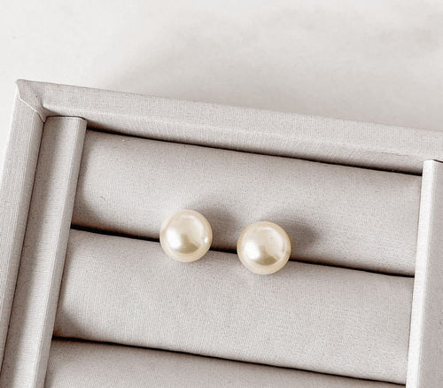 Caravanas de Perlas de Rio engarzadas en Plata 925