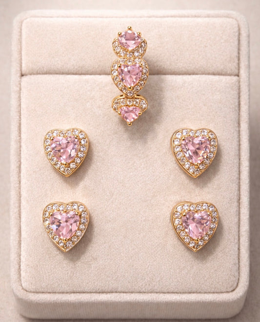 Conjunto caravanas y cuff