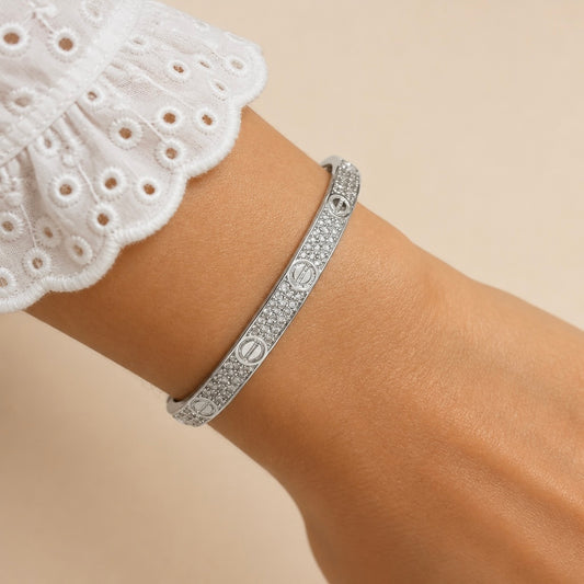 Pulsera con circonias