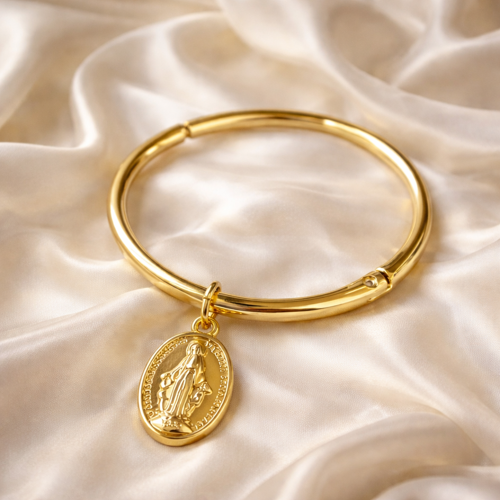 Pulsera con Medalla de la Virgen Milagrosa