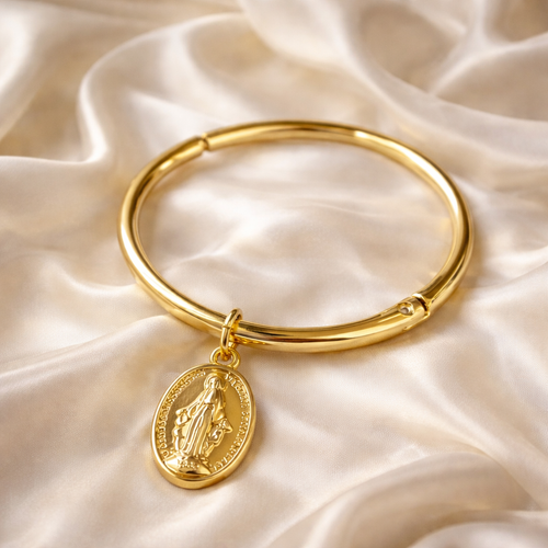 Pulsera con Medalla de la Virgen Milagrosa