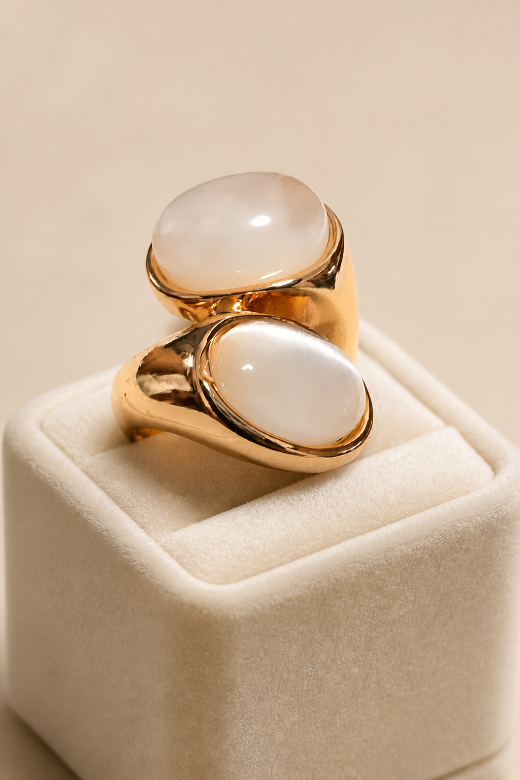 Anillo con resina