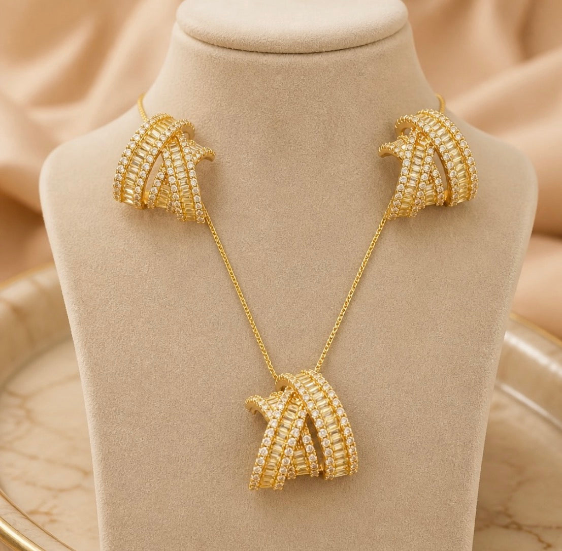Conjunto cadena y caravanas