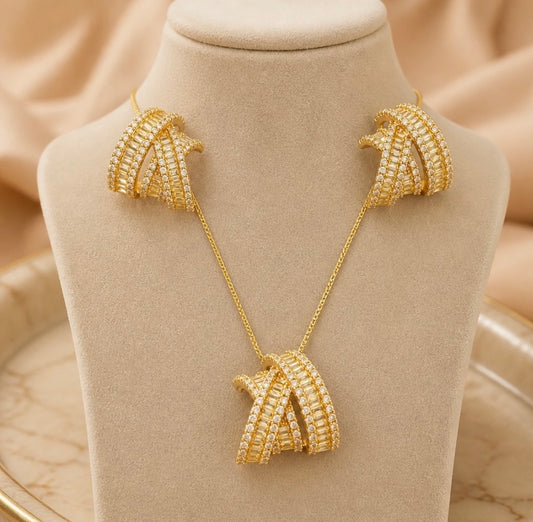 Conjunto cadena y caravanas