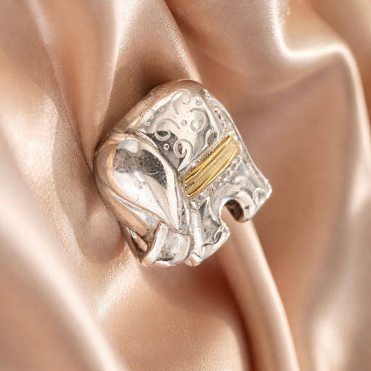 Anillo de Plata y oro