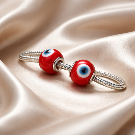 Pulseras con dijes de murano