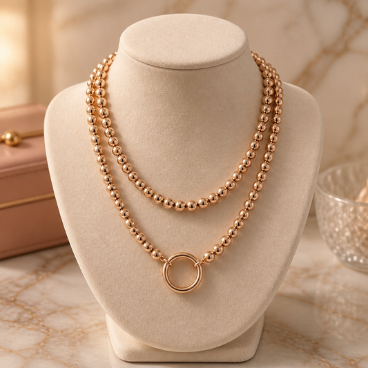 Collar de Bolitas de 70 cm