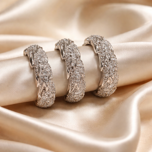 Anillo circonias