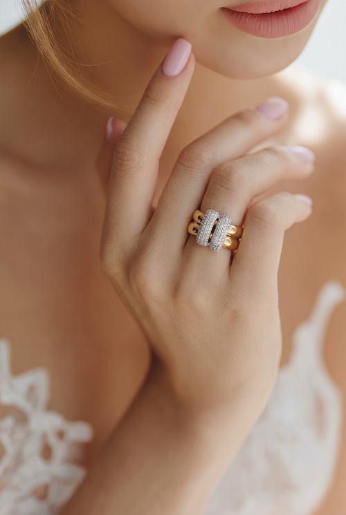 Anillo regulable de acero