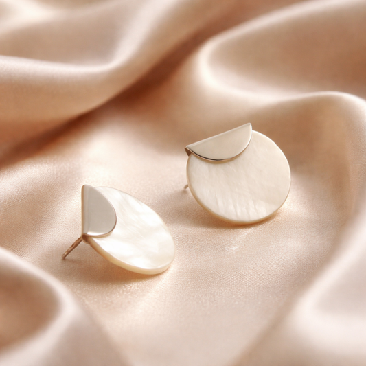 Caravanas de Plata y Nácar