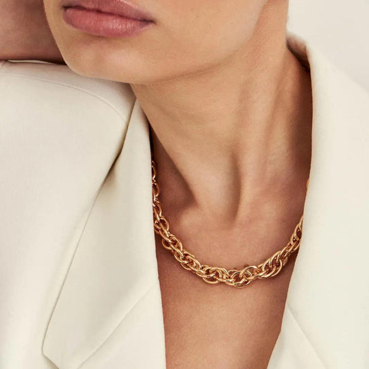 Gargantilla de acero