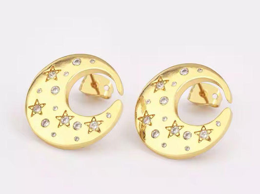 Caravanas bañadas en Oro 18