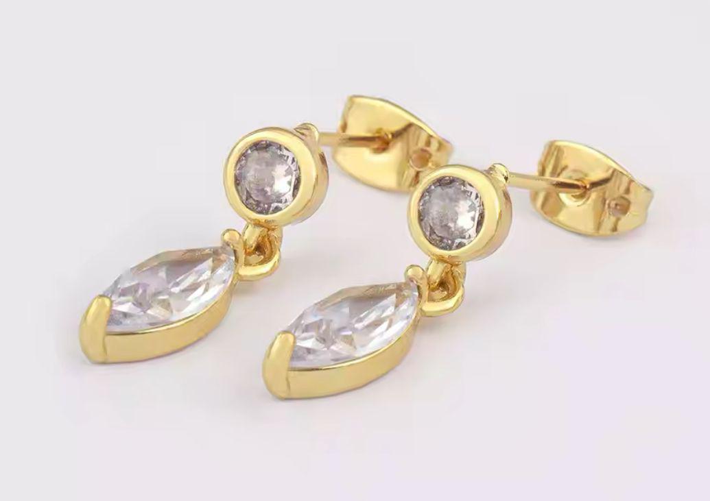 Caravanas bañadas en Oro 18