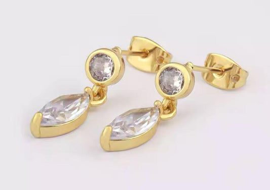 Caravanas bañadas en Oro 18