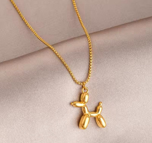 Cadena de Acero con Perrito