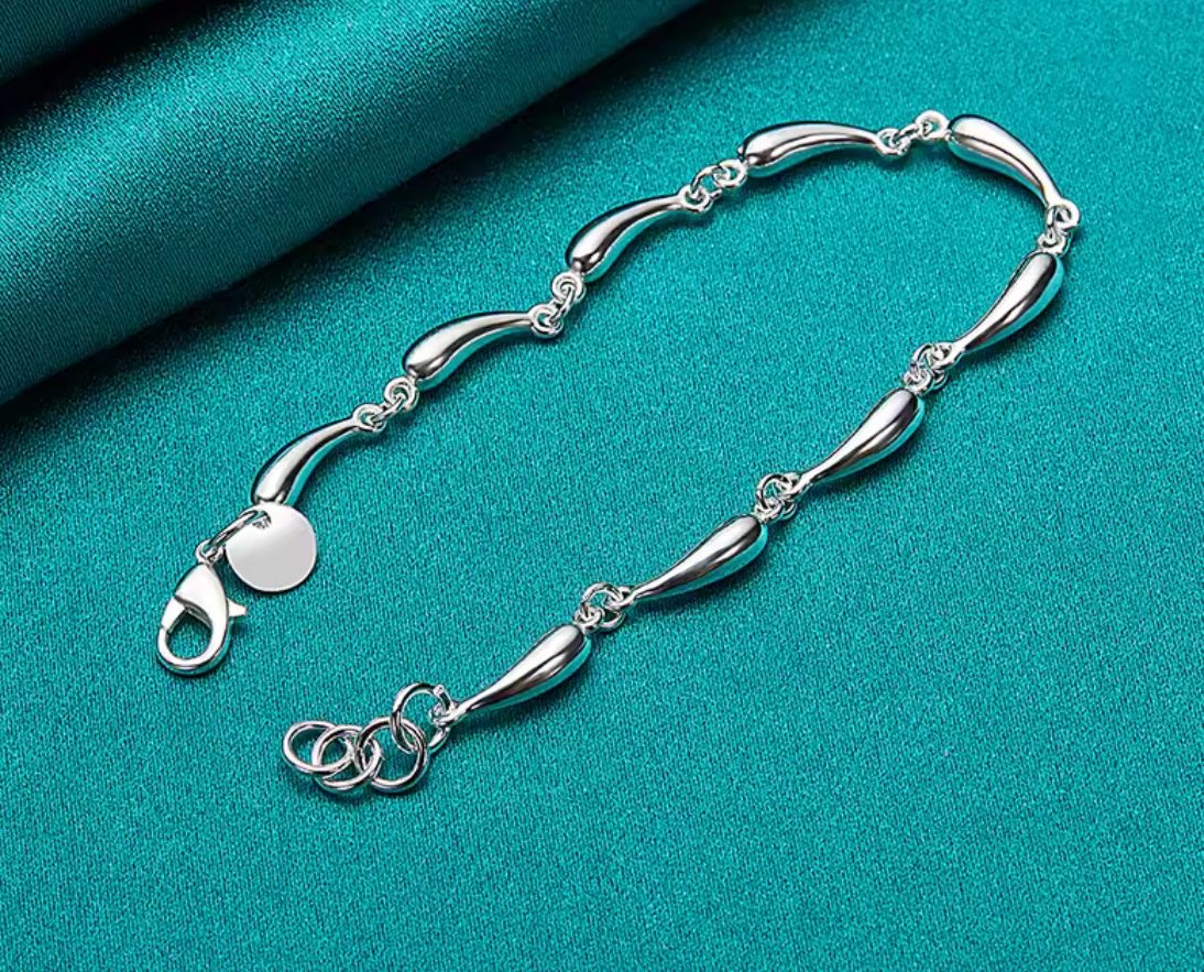 Pulsera de Acero Blanco