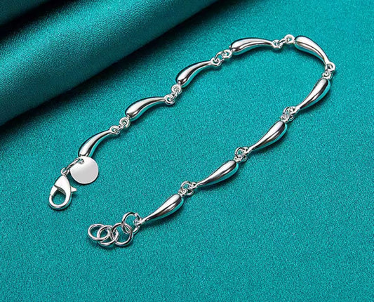 Pulsera de Acero Blanco